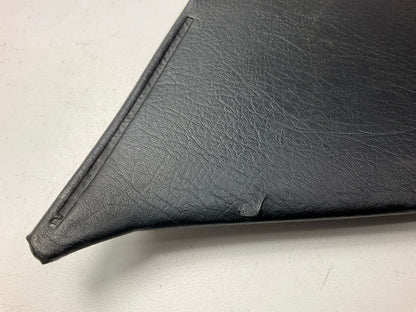 ROUGH SHAPE, SEE PHOTOS - Left Dog Leg Black Interior Panel For 1977-1978 280z