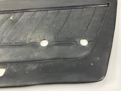 USED, AS-SHOWN, Black Right Passenger Side Door Panel For 74-78 Datsun 260z 280z