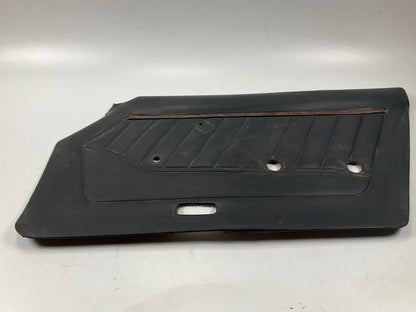 USED, ROUGH - Right Passengers Black Door Panel For 1974-1978 Datsun 260z 280z