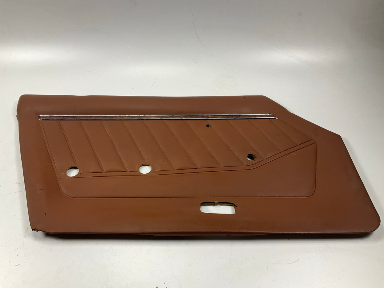 USED, AS-SHOWN - Left Drivers Side Interior Door Panel Brown For 74-78 260z 280z