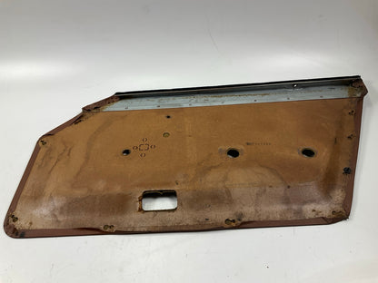 USED, AS-SHOWN - Left Drivers Side Interior Door Panel Brown For 74-78 260z 280z