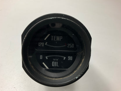 USED #607 -  Oil Pressure Water Temp Gauge OEM For 1970-1973 Datsun 240z
