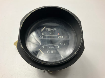 USED # 611 - Oil Pressure / Water Temp Gauge OEM For 75-78 Datsun 280z