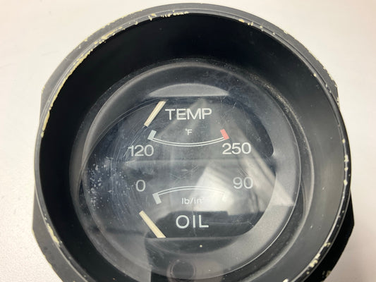 USED # 611 - Oil Pressure / Water Temp Gauge OEM For 75-78 Datsun 280z