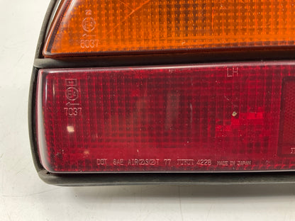CRACKED/BROKEN, AS-SHOWN - Left Drivers Side Taillight Stop Lamp For 79-81 280zx