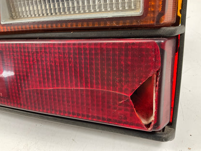 CRACKED/BROKEN, AS-SHOWN - Left Drivers Side Taillight Stop Lamp For 79-81 280zx