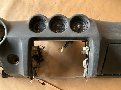 USED, CRACKED - Original OEM Dash Dashboard W/ Some Gauges For 1976 Datsun 280z