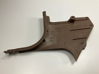 USED  Right Lower Side Kick Panel Trim Finisher, Brown, For 1990-1996 300zx Z32