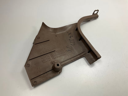 USED  Right Lower Side Kick Panel Trim Finisher, Brown, For 1990-1996 300zx Z32