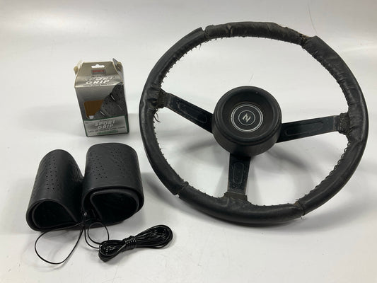 USED - Original OEM Steering Wheel + Grip Wrap Repair Kit For 77-78 Datsun 280z