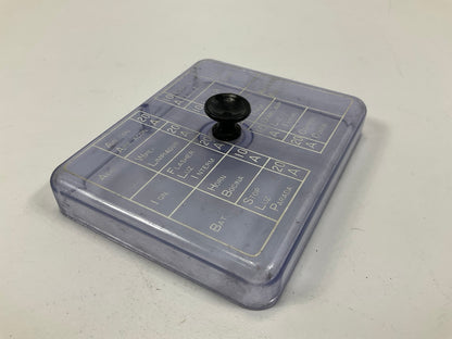 USED - Original OEM Clear Fuse Box Cover For Datsun 240z