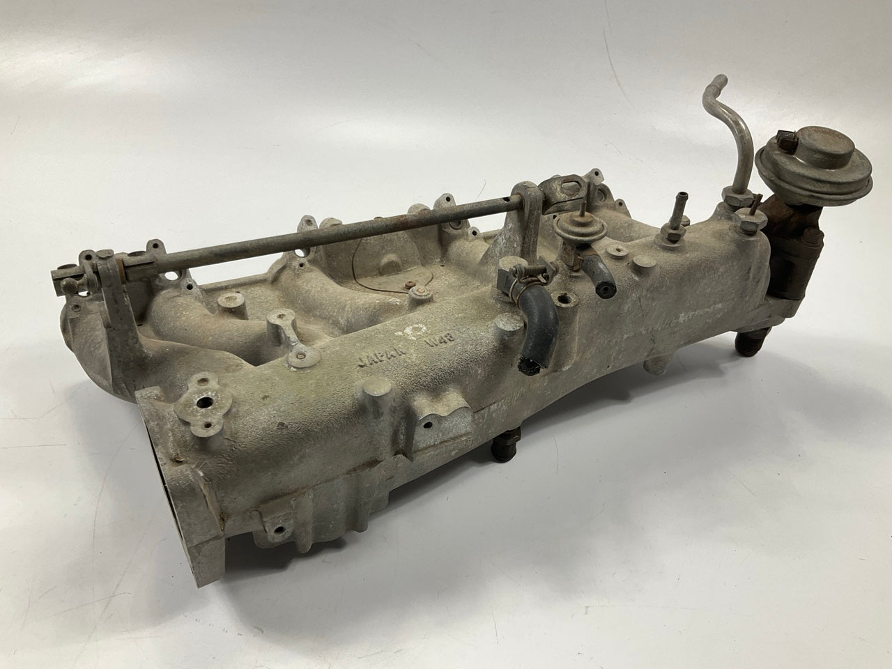 USED - #717 ''W48'' Engine Intake Manifold OEM For 1975-1983 Datsun 280z 280zx