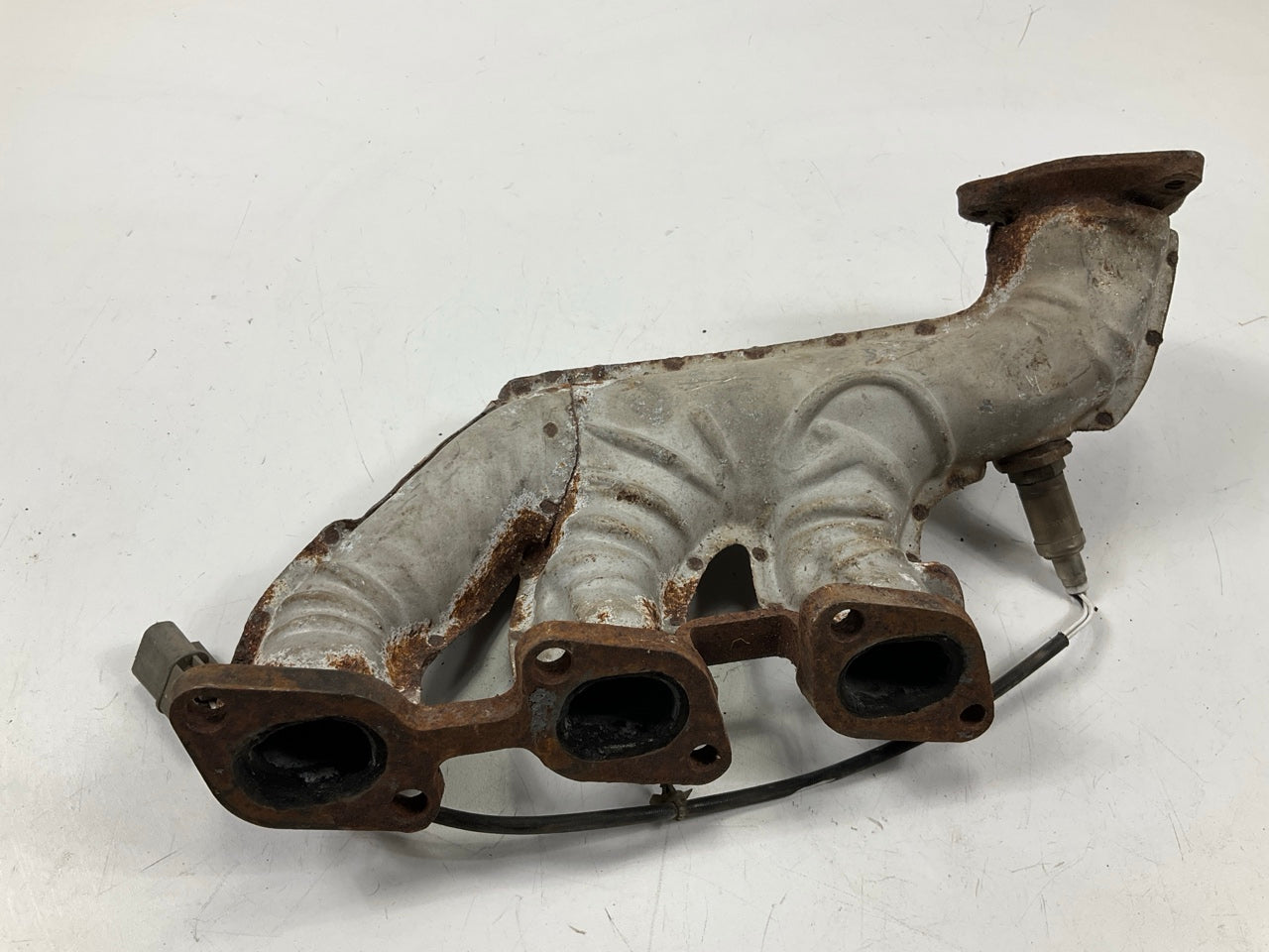 USED VERY RUSTY, Stock Left Drivers Side Exhaust Manifold For 93-96 300zx Z32 NA