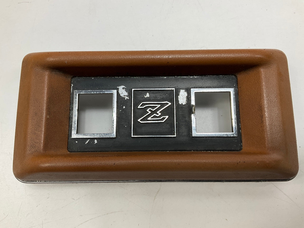 USED - Left Power Window Switch Bezel Trim Cover Brown For 1979-83 Datsun 280zx