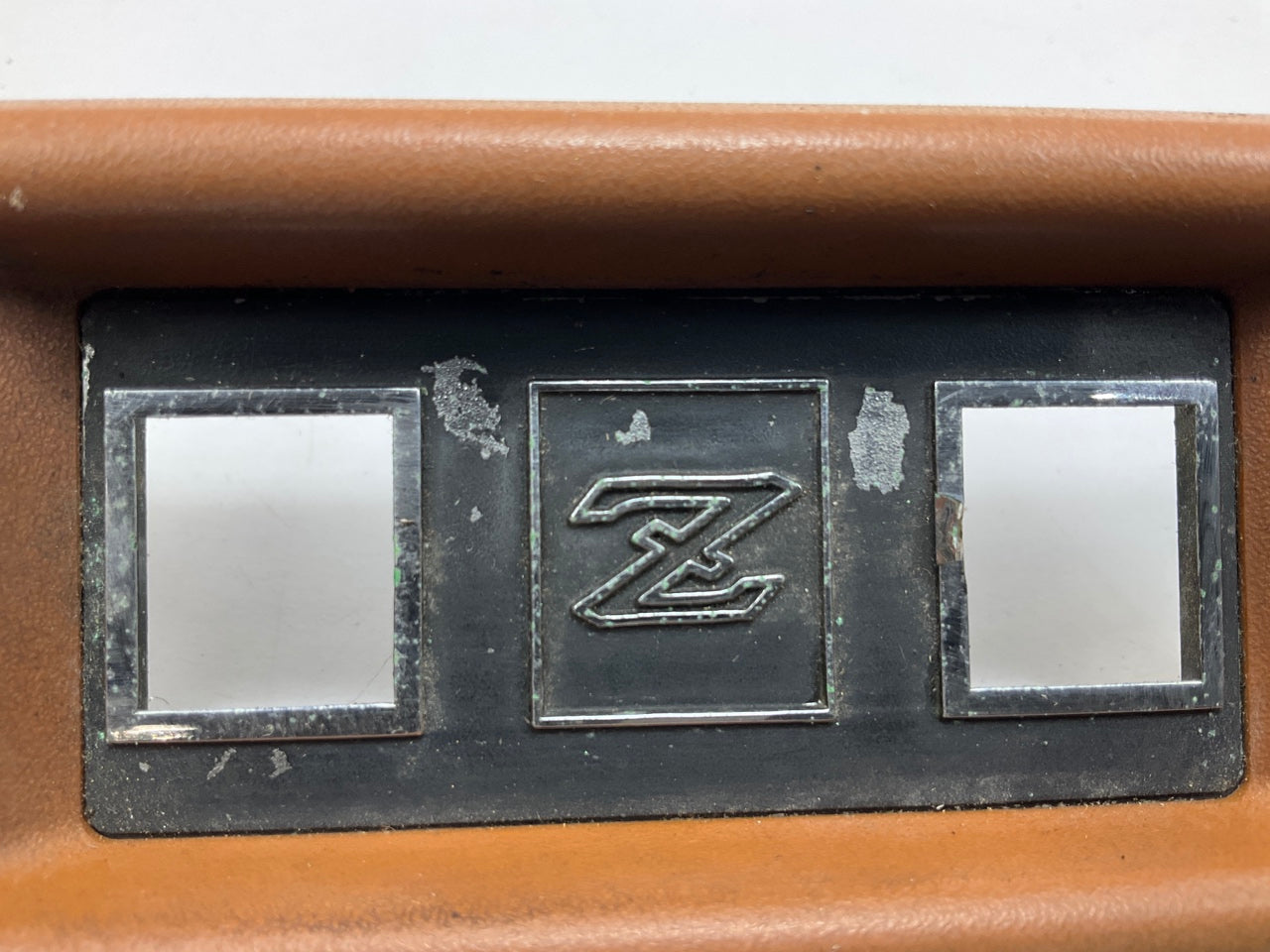 USED - Left Power Window Switch Bezel Trim Cover Brown For 1979-83 Datsun 280zx