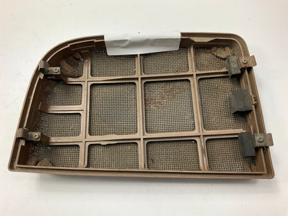 USED -  Driver Left Rear Tan Speaker Cover OEM For 1988-1989 Nissan 300zx Z31