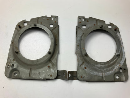 USED - Right And Left Rear Speaker Mounting Bezels OEM For 84-89 300zx Z31