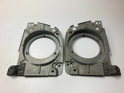 USED - Right And Left Rear Speaker Mounting Bezels OEM For 84-89 300zx Z31