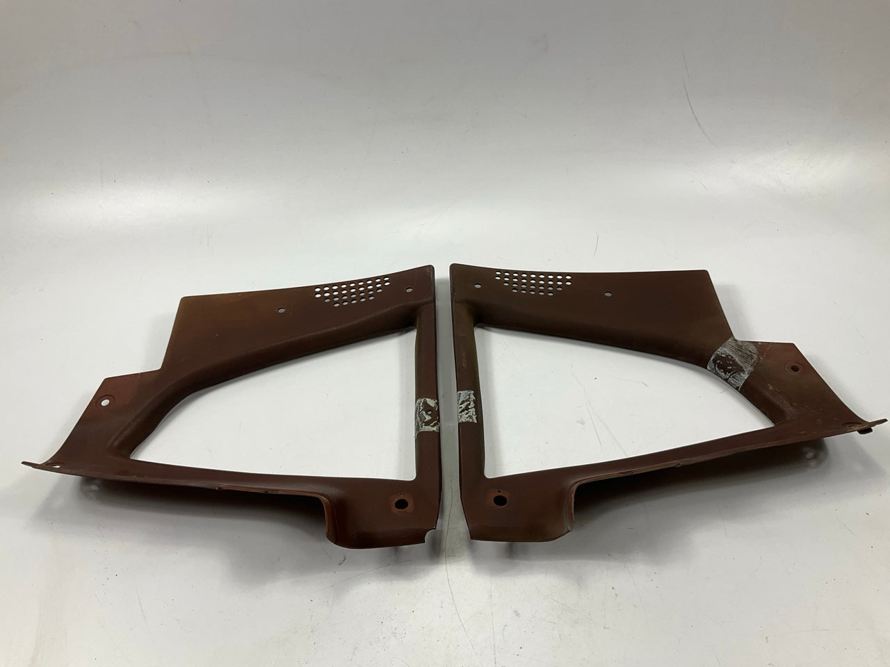 USED Brown (Tan) Rear Quarter Window Trim Panels Set For 74-78 Datsun 260z 280z