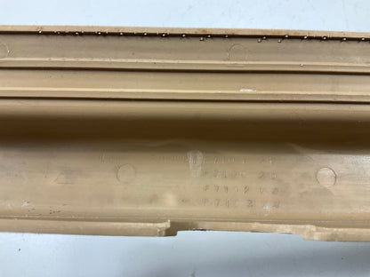 USED, SEE PHOTOS - Brown Left & Right Door Kick Door Sill Plates For 79-83 280zx