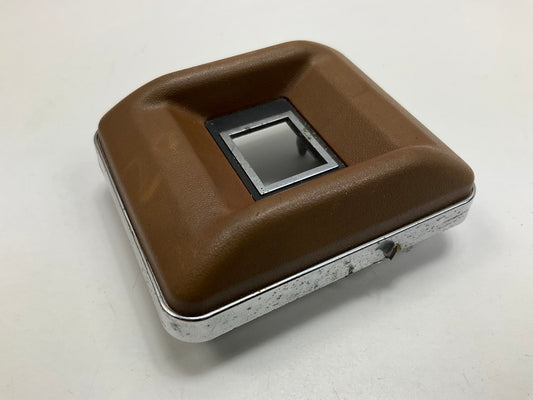 USED - Right Power Window Switch Bezel Cover Trim, Brown For 79-83 Datsun 280zx