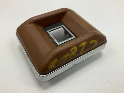 USED - Right Power Window Switch Bezel Cover Trim, Brown For 79-83 Datsun 280zx