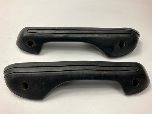 USED #808 - Left & Right Black Interior Arm Rests OEM For 1970-1973 Datsun 240z