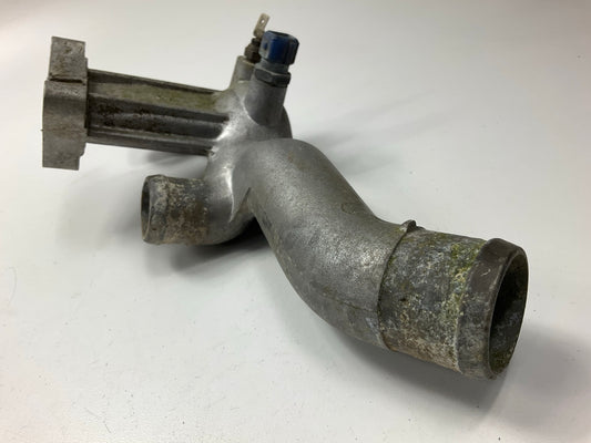 USED # 817 - Upper Coolant Water Aluminum Pipe OEM For 90-96 Nissan 300zx Z32