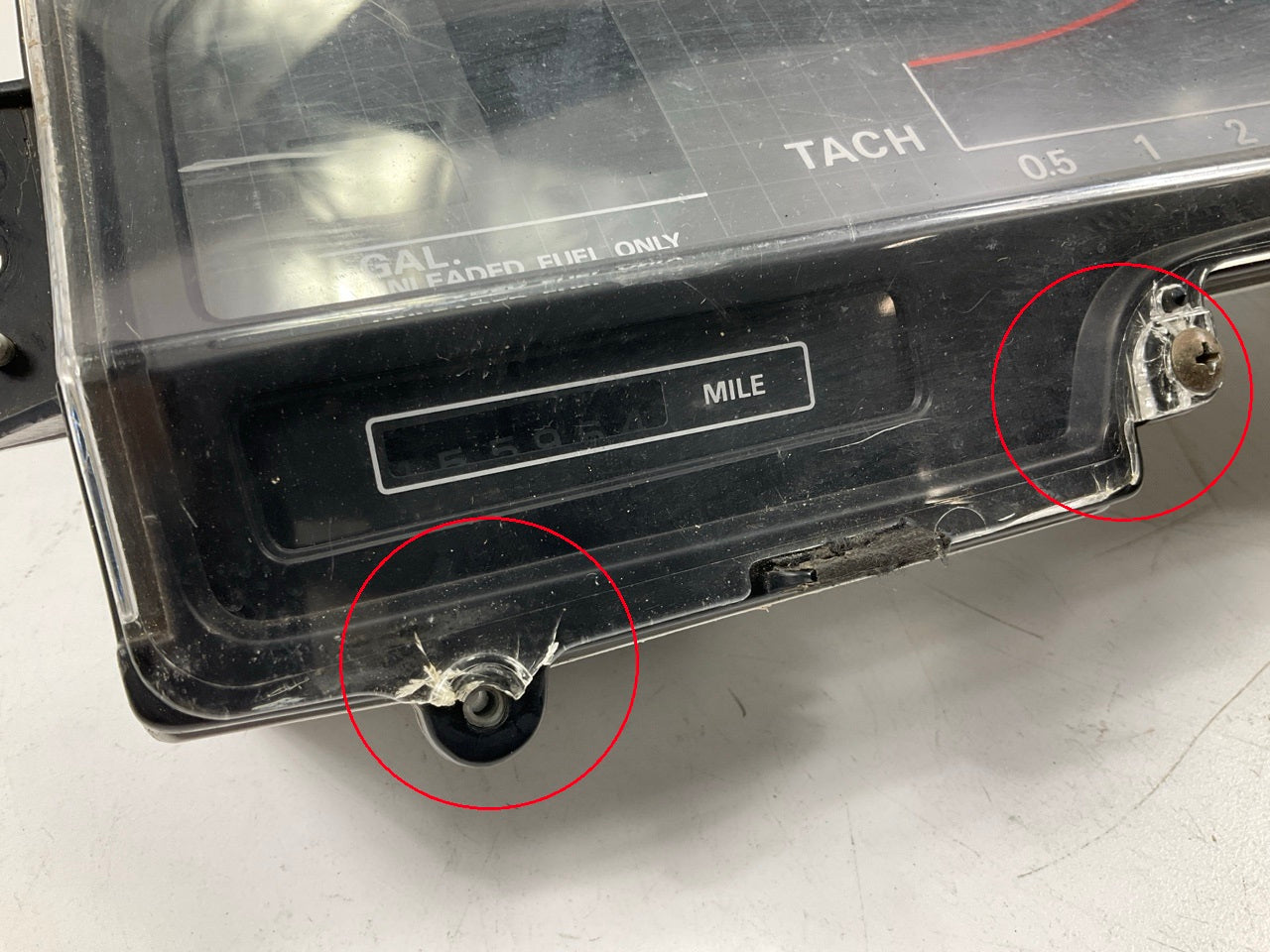 CUT WIRES, SEE PHOTOS Digital Gauge Instrument Cluster OEM For 84-86 Nissan Z31