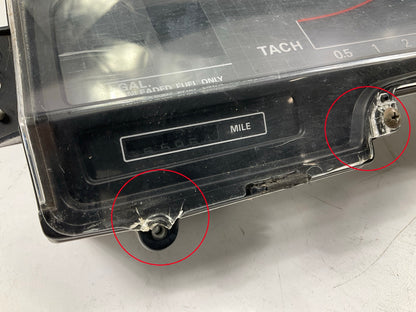 CUT WIRES, SEE PHOTOS Digital Gauge Instrument Cluster OEM For 84-86 Nissan Z31