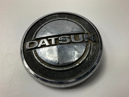 USED #906 - Hood Emblem Badge OEM For 70-78 Datsun 240z 260z 280z, 1 Broken Clip