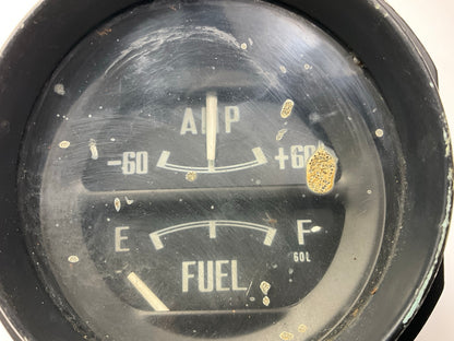 USED - #918 Fuel Gas Level Amp Gauge, As Is, OEM For Datsun 260z 280z