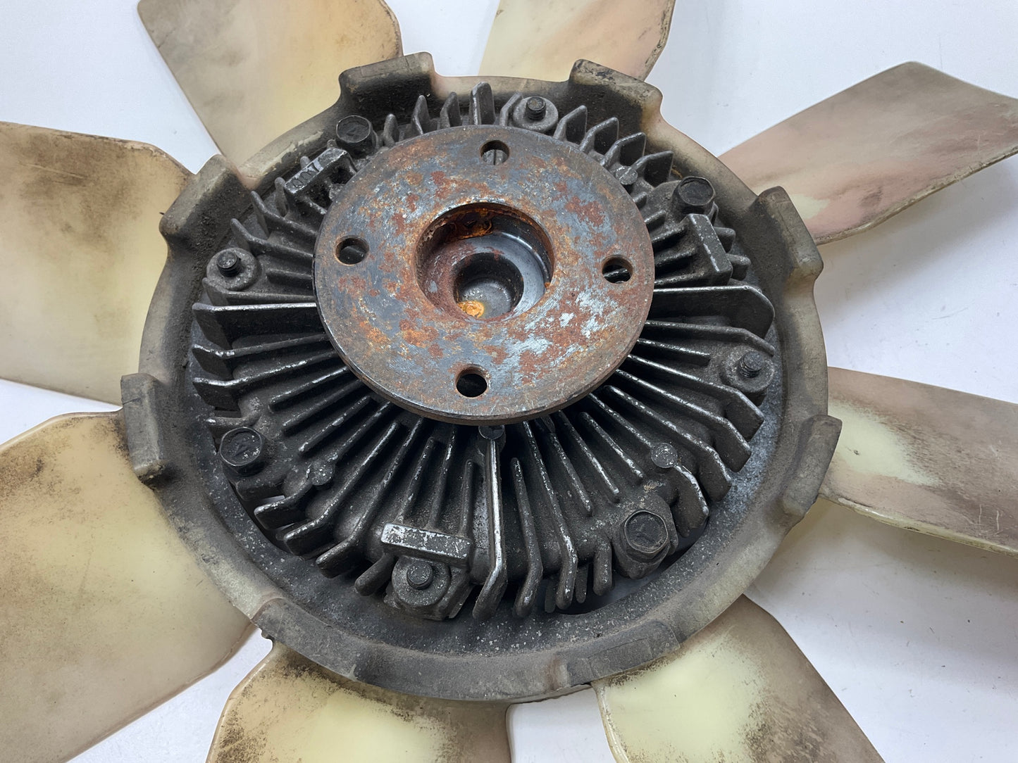 USED - OEM Fan Clutch And Plastic Fan Blade For 1979-1983 Datsun 280zx