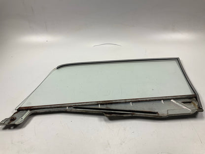 USED - OEM Front Right Passenger Door Glass & Trim 1965-1966 Ford Mustang COUPE