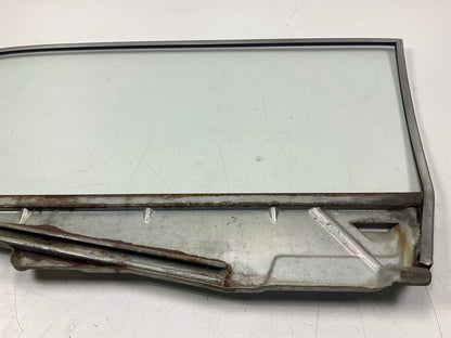 USED - OEM Front Right Passenger Door Glass & Trim 1965-1966 Ford Mustang COUPE