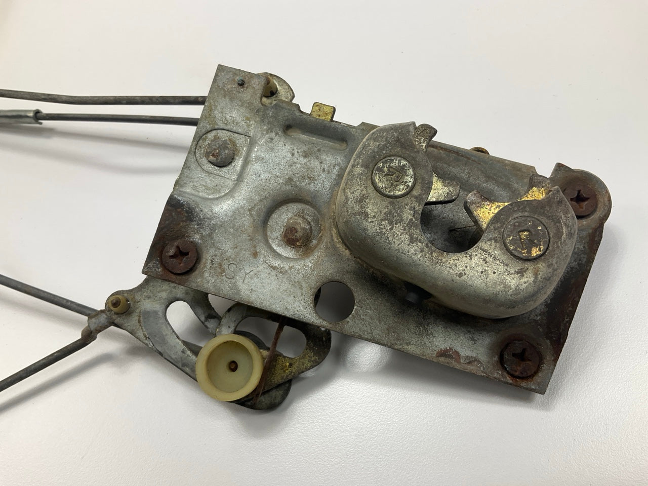 USED - OEM Front Right Passenger Door Latch Assembly For 1965-1966 Ford Mustang