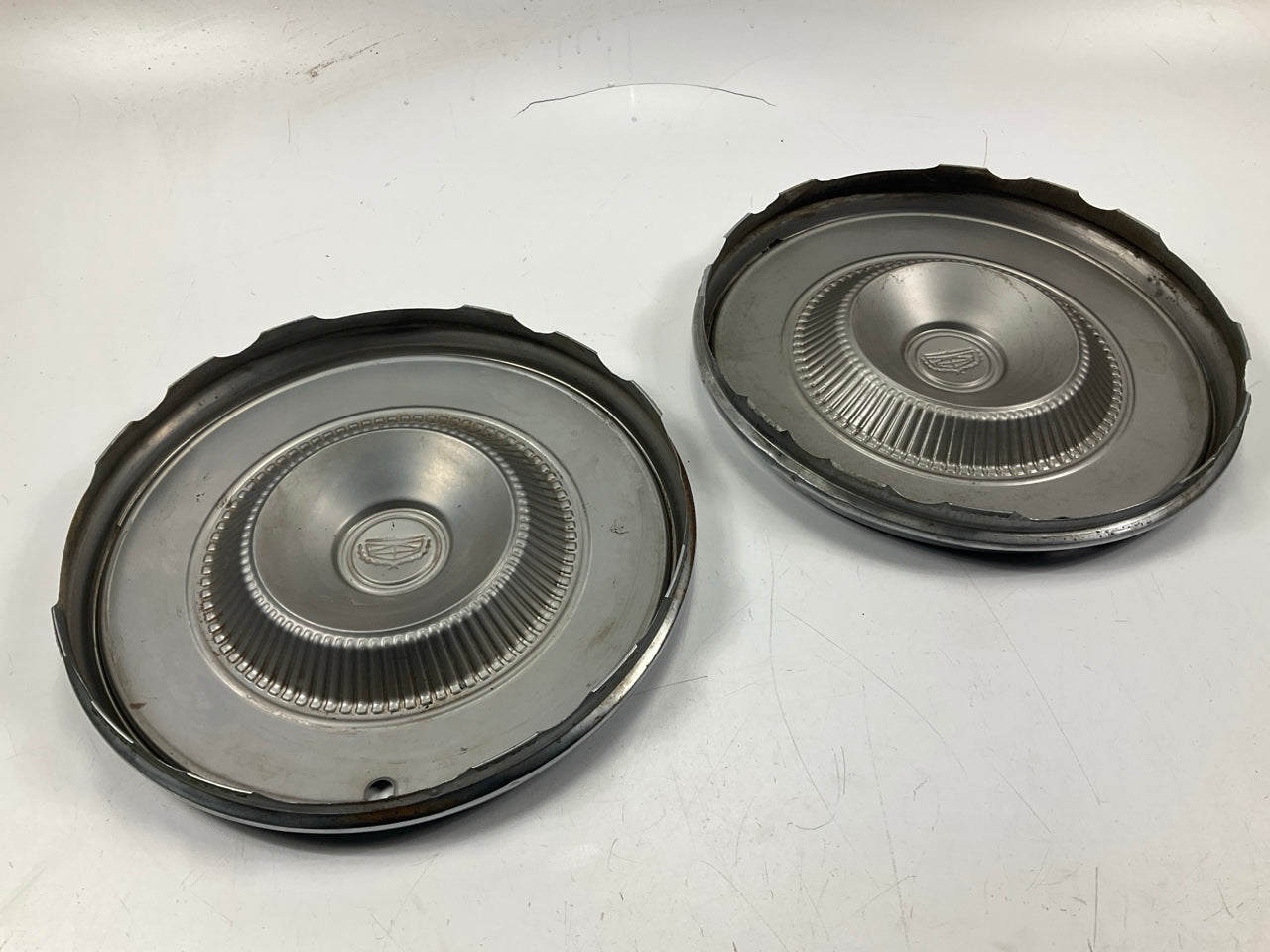 USED 1970-1975 Mercury Comet, Montego, Cougar, Marquis 14'' Hub Caps, Set Of 4