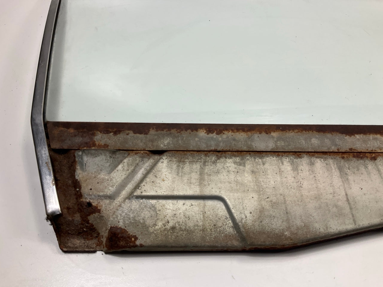 USED - OEM Front Right Passenger Door Glass 1965-1966 Ford Mustang COUPE