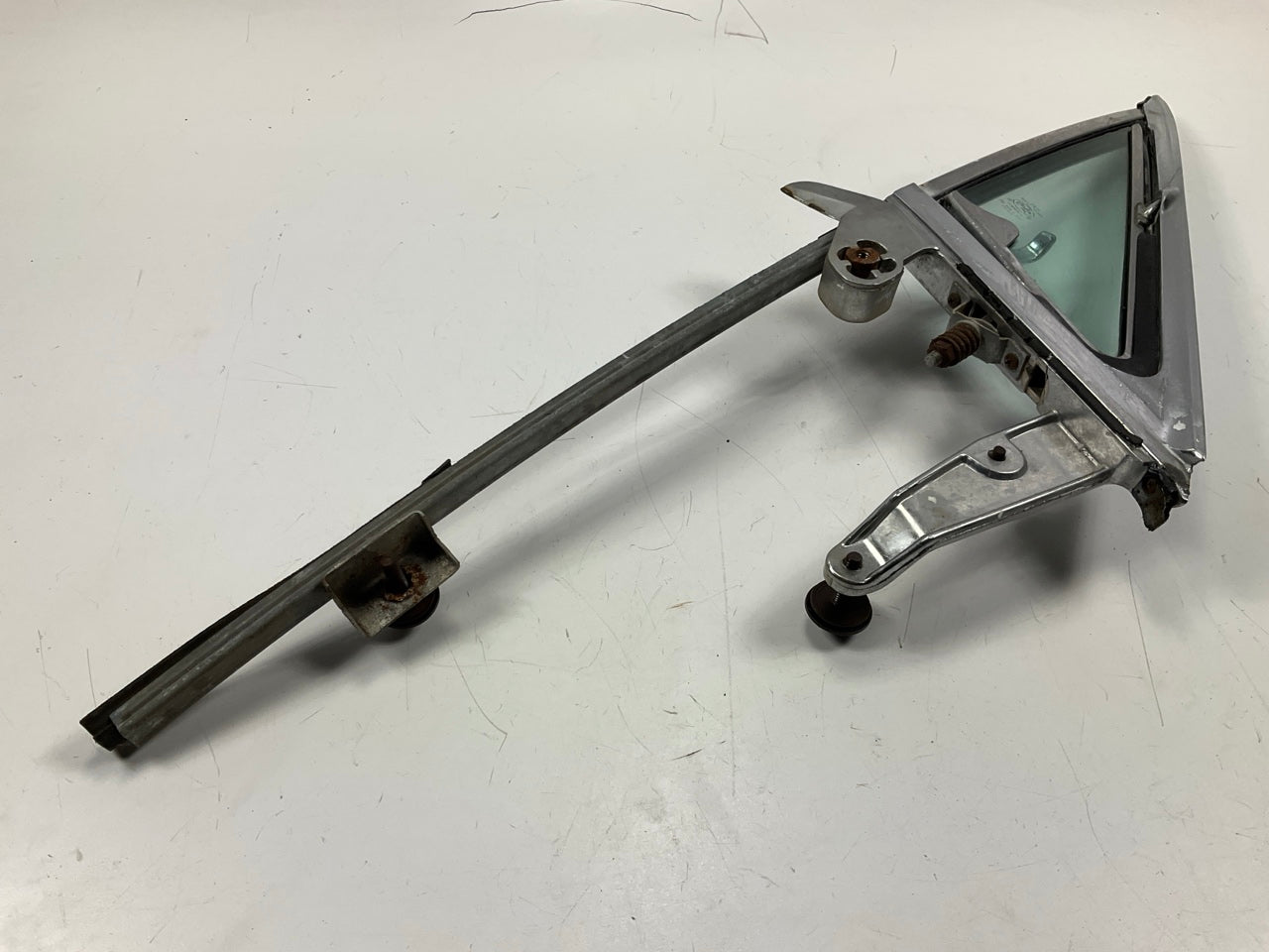 USED - OEM Front Right Vent Window Glass & Frame 1967-1968 Ford Mustang & Cougar
