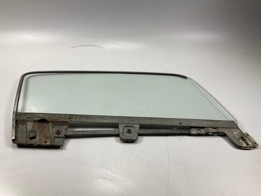 USED - OEM Front Right Passenger Door Glass & Trim 1967-68 Ford Mustang Fastback