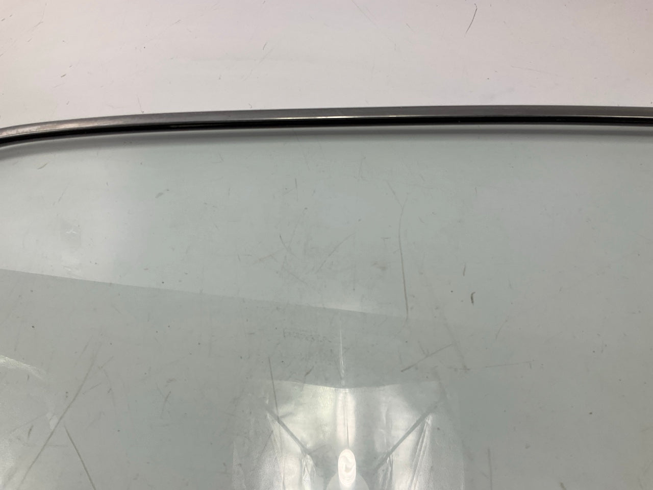 USED - OEM Front Right Passenger Door Glass & Trim 1967-68 Ford Mustang Fastback