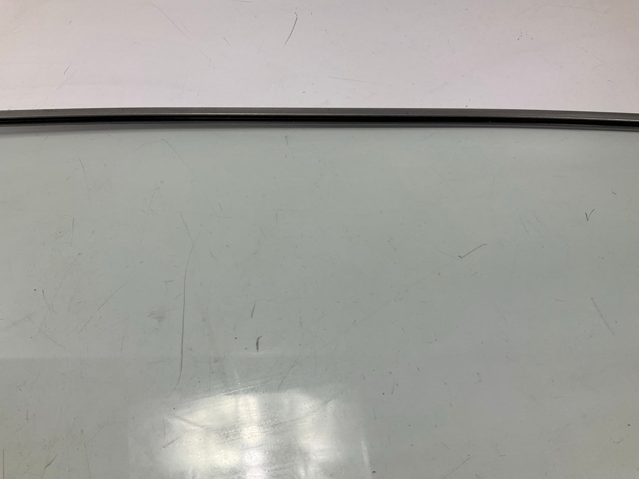 USED - OEM Front Right Passenger Door Glass & Trim 1967-68 Ford Mustang Fastback