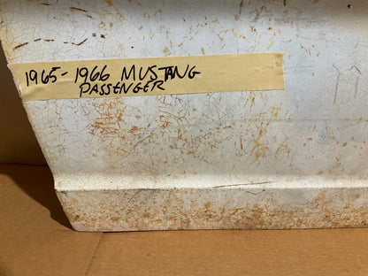 Rough - See Photos - USED OEM Right Passengers Door Shell 1965-1966 Ford Mustang