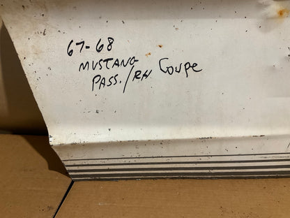 A Lot Of Rust And One Dent - USED 1967-1968 Ford Mustang Coupe Right Door
