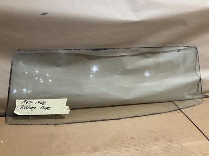 USED OEM Ford - 1965-1968 Ford Mustang Coupe Rear Window Glass