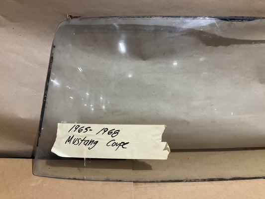 USED OEM Ford - 1965-1968 Ford Mustang Coupe Rear Window Glass
