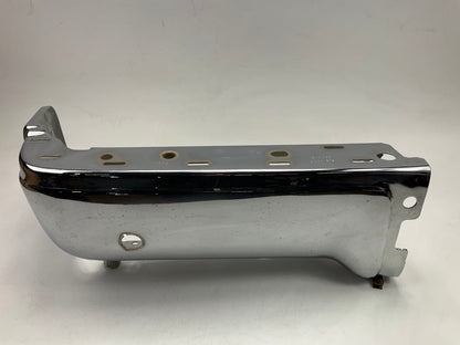 Used OEM Ford Rear Left Bumper End Cap W/ Parking Sensor Hole - 09-14 Ford F-150