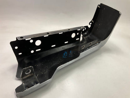 USED - OEM Rear Left Bumper End - 2017-22 Ford F-150 WITHOUT Sensor - CHROME