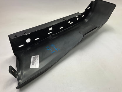 Used OEM Ford Rear Bumper Left End Cap Black W/ Sensor Hole - 2015-2020 F150