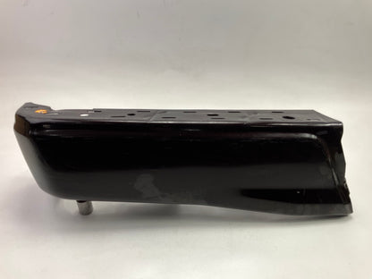 Used OEM Ford MAGMA RED Rear Bumper Left End Cap W/O Sensor Hole 15-20 FORD F150